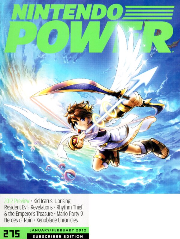 Nintendo Power Issue 275 (January February 2012) cover